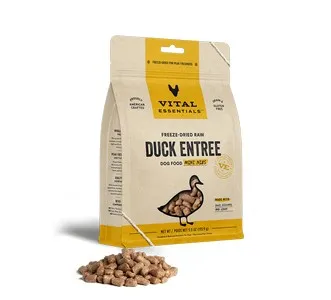 5.5oz Vital Essentials Freeze Dried Duck Mini Nibs - Astro Sale